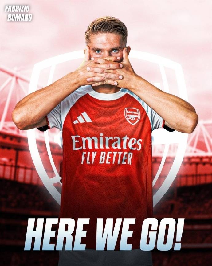 扯皮结束！阿森纳将签下哲凯赖什 转会费总价7350万欧